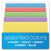 Oxford Index Cards, Color, 4x6", Ast, PK100 34610